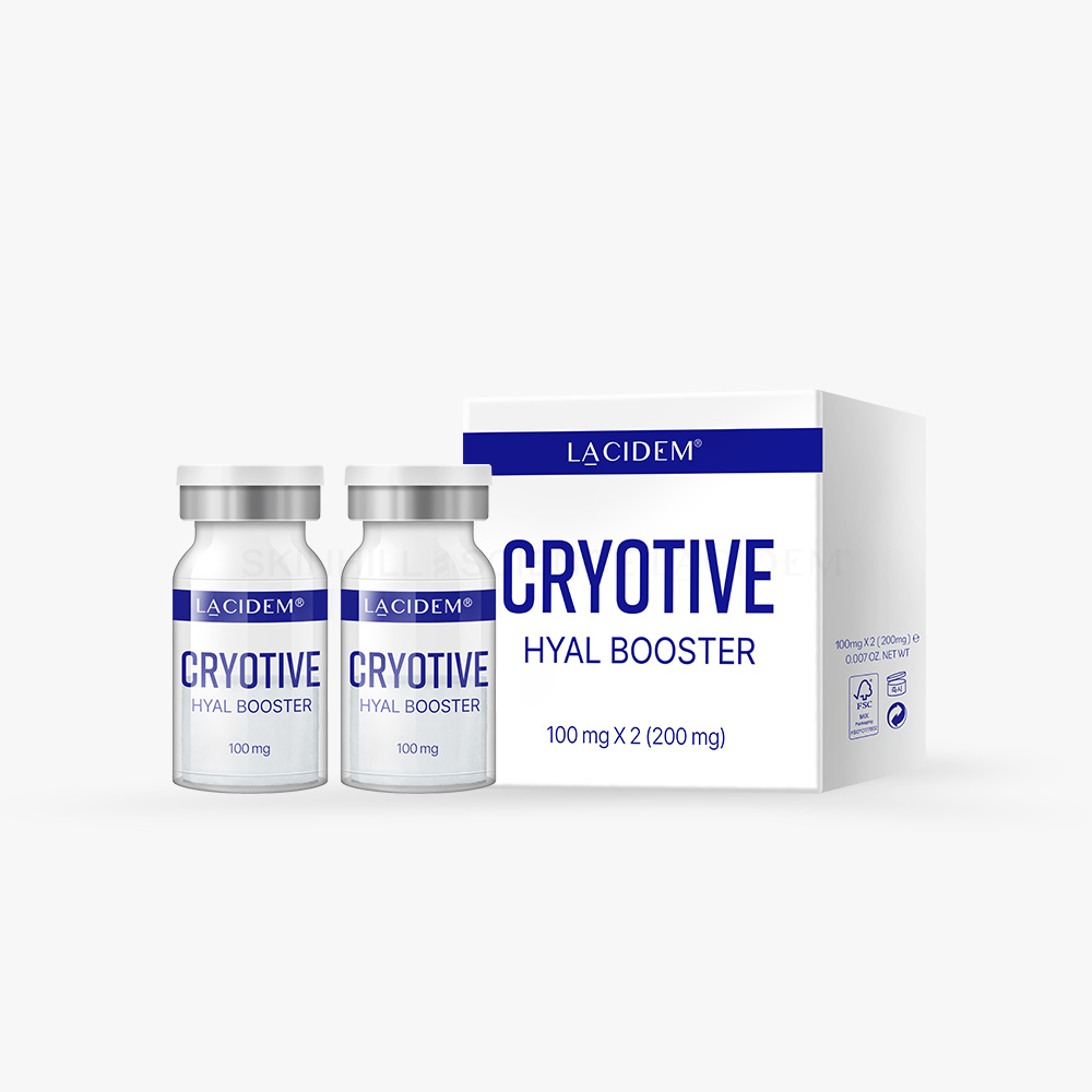 라시뎀 크라이오티브 하이알 부스터 100mg x 2바이알 히알루론산 동결건조 앰플 - 상품 이미지