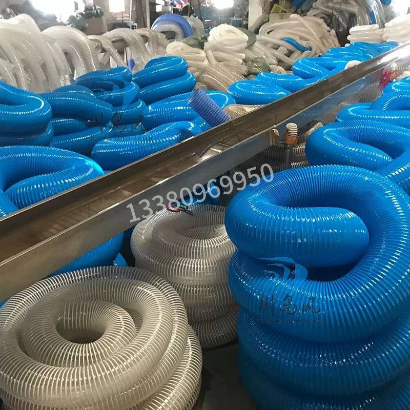PVC 주름관 파이프 투명 연결 유공관 집진기 덕트 내경 200mm 다품 구매 시 전체 - 상세 이미지 3
