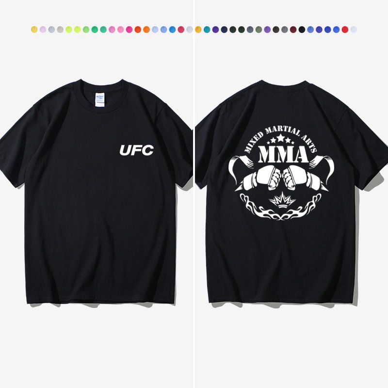 UFC 티셔츠 MMA 복싱 스포츠 반팔티 권투 무에타이 - 상품 이미지
