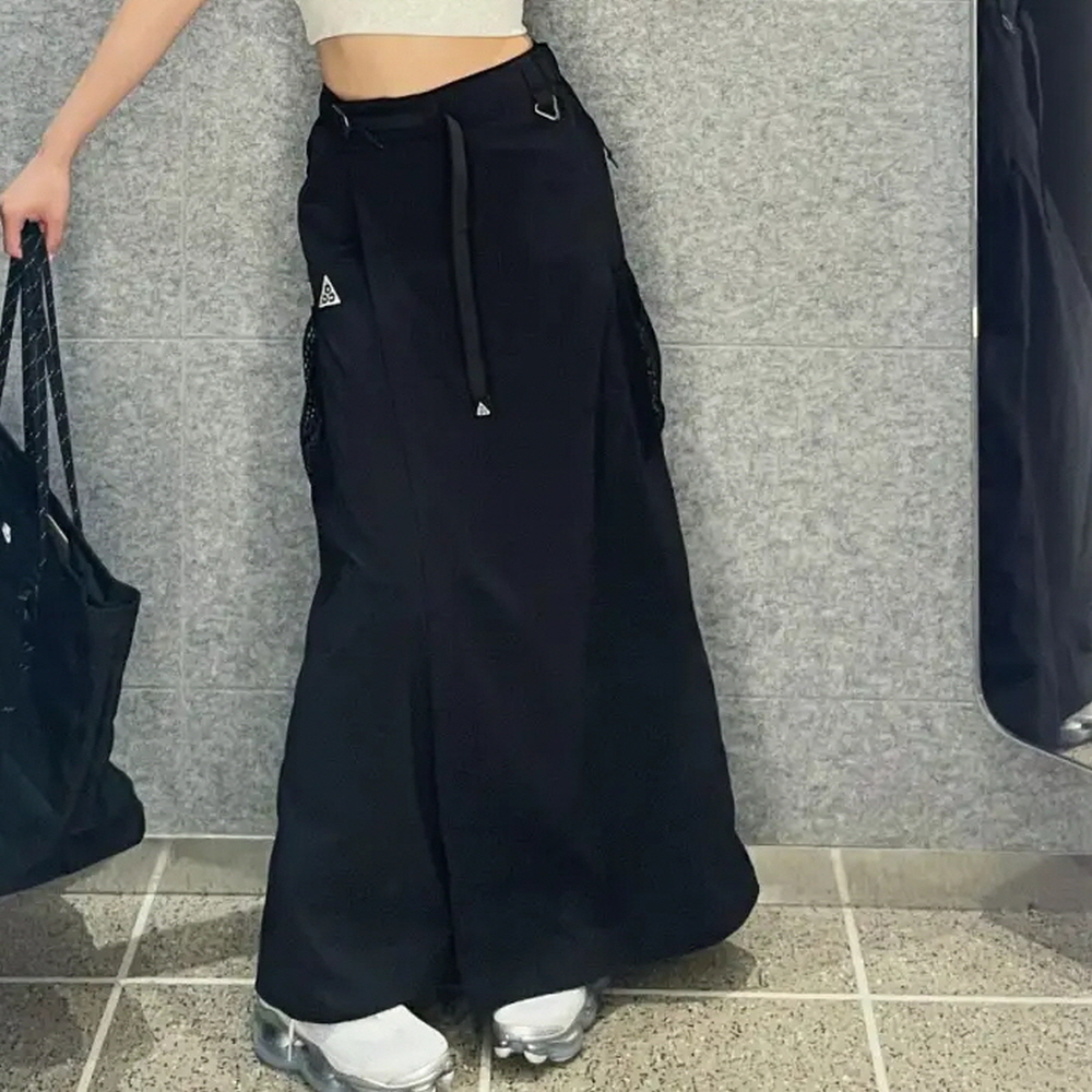 나이키 ACG 스노우그래스 UV 롱 스커트 블랙 FV7322-010 - 상세 이미지 3