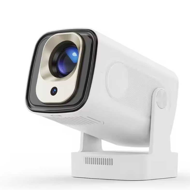 미니 컴팩트 스마트 휴대용 빔 프로젝터 HY310 지능형 화면조정 180도 회전형