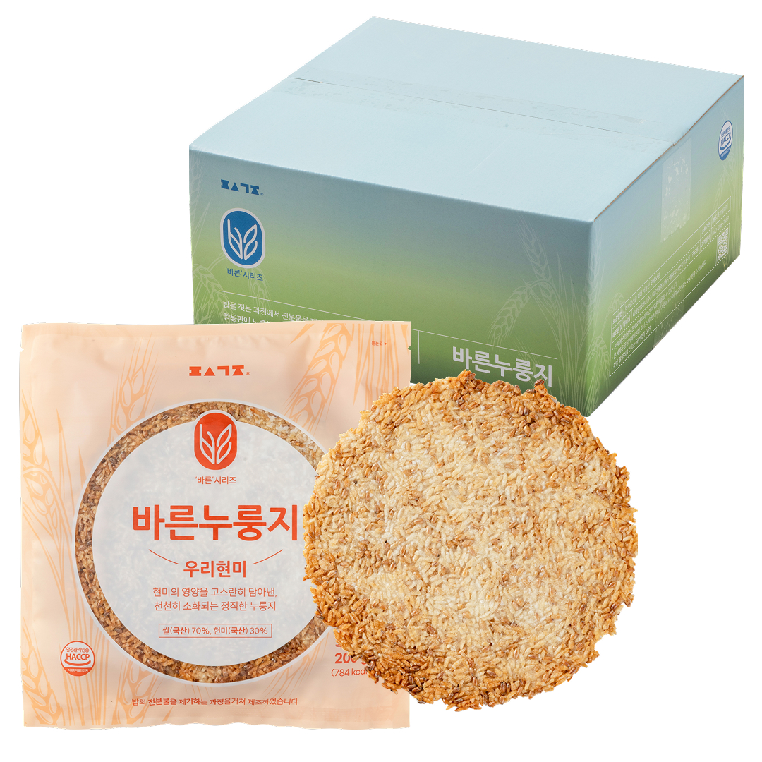 편식공장 저당밥 식단 바른누룽지 우리현미 5개입 (1kg) 이미지 7