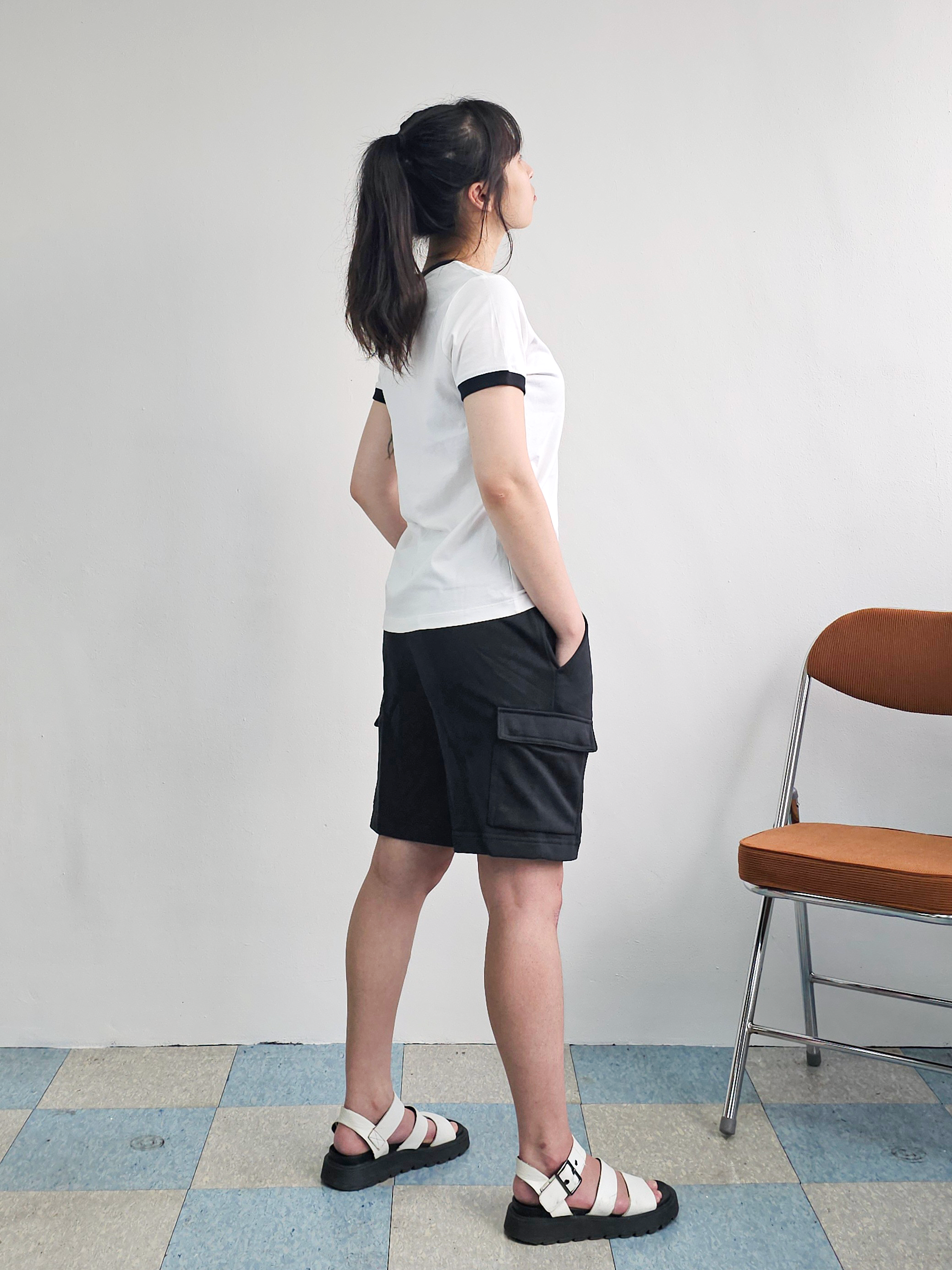 나이키 트레이닝 반바지 카고 쇼츠 아동 운동복 블랙, L 이미지 6