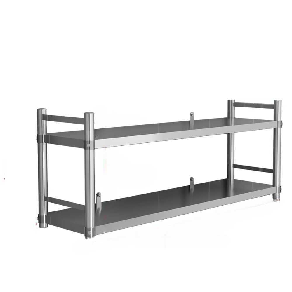 주방 상부 수납장 스텐 조미료 냄비 벽걸이형 선반 60x30x55 - 상품 이미지