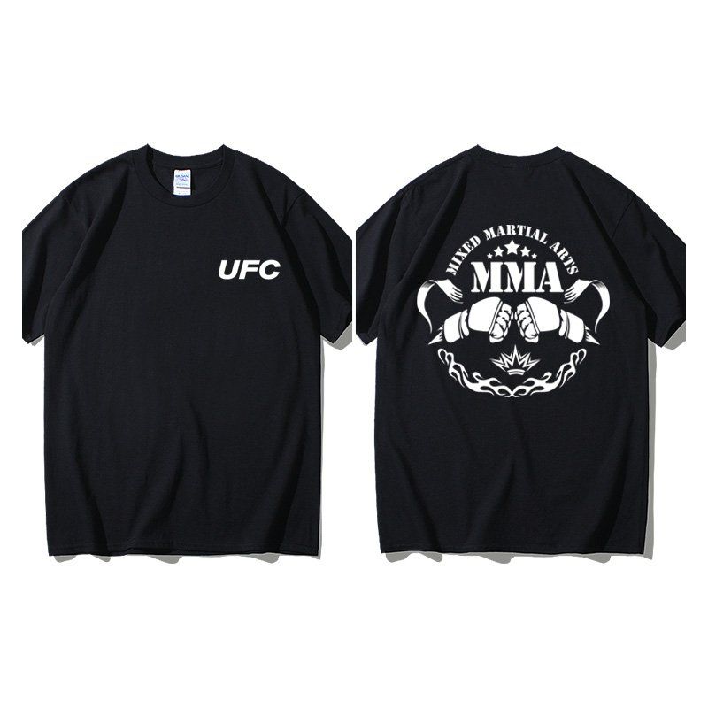 UFC 티셔츠 MMA 복싱 스포츠 반팔티 권투 무에타이 - 상세 이미지 5