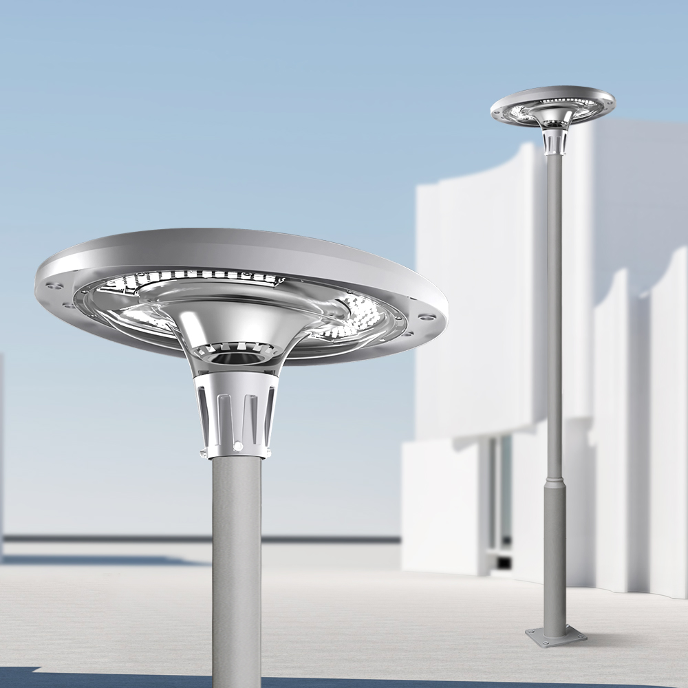 태양열가로등 UFO 태양광 볼라드등 투광등 도로 공원 전원투택 가로등 800W 기둥 3M - 메인 이미지