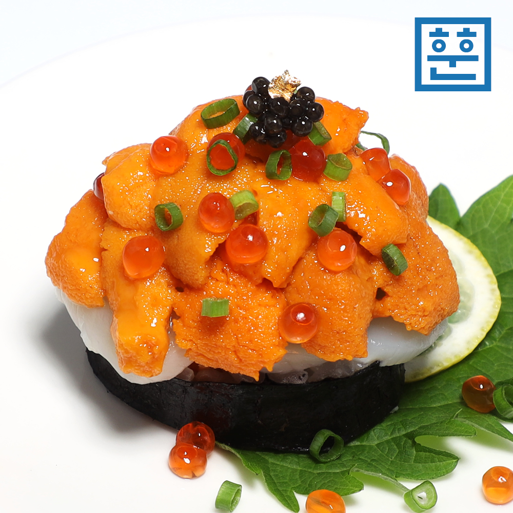 북해도 우니 훗카이도 최상급 자연산 바훈우니 말똥성게알 100g - 상세 이미지 5