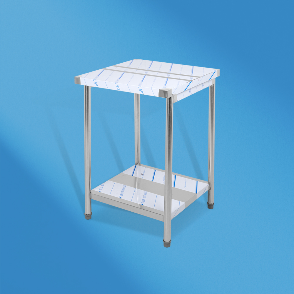 업소용 작업대 스텐 카페 주방 조리대 선반 1단 스텐 무빽 300