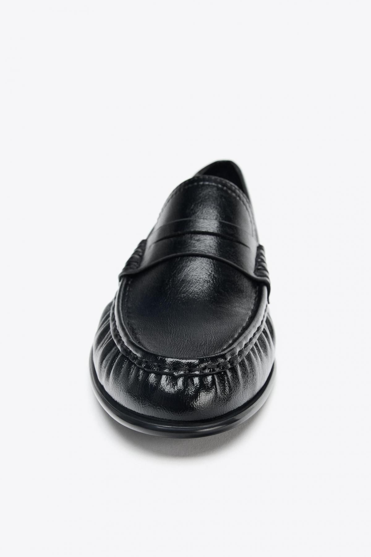 자라 베이직 소프트 셔링 로퍼 2515/610 BLACK - 상세 이미지 5