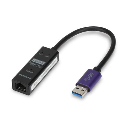스타링크  USB3.0 기가비트 랜카드 윈도우10 자동인식 5Gbps지원으로 10배빠른 네트워크속도를 지원 SL-1000U3