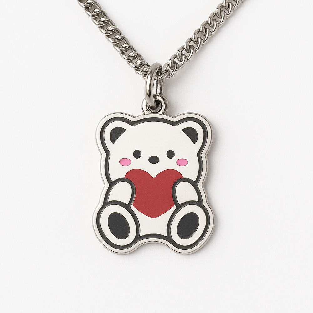 하고미 하토미 써지컬 미아방지 목걸이 아기 유아 어린이 곰 토끼