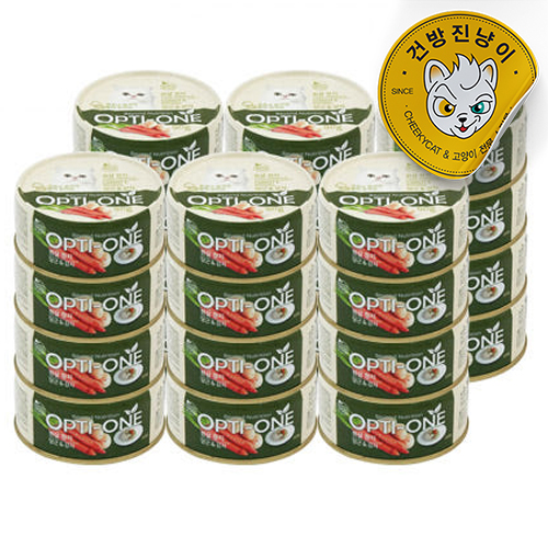 사조 옵티원 흰살참치 캔 당근+감자, 90g, 24개 - 메인 이미지