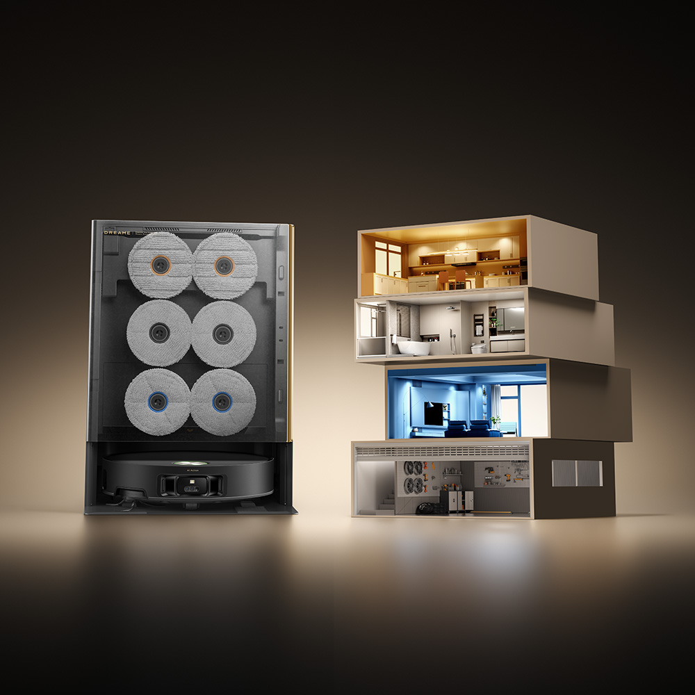 [시크릿 특가]드리미 매트릭스10 울트라 (블랙) 물걸레 자동교체 로봇청소기+바닥 클리너 1L 증정