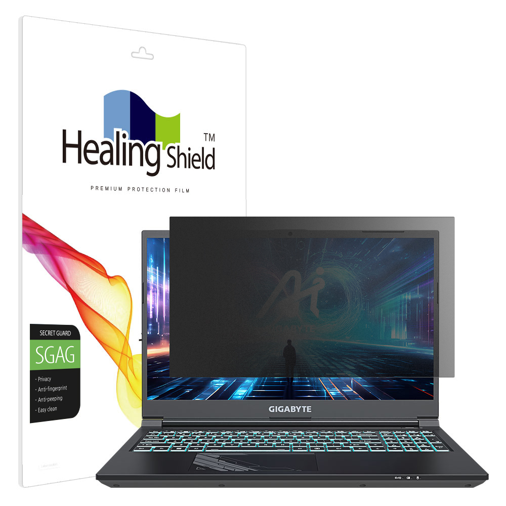 기가바이트 G5 2024 프라이버시 저반사 사생활 보호필름 액정 - 메인 이미지