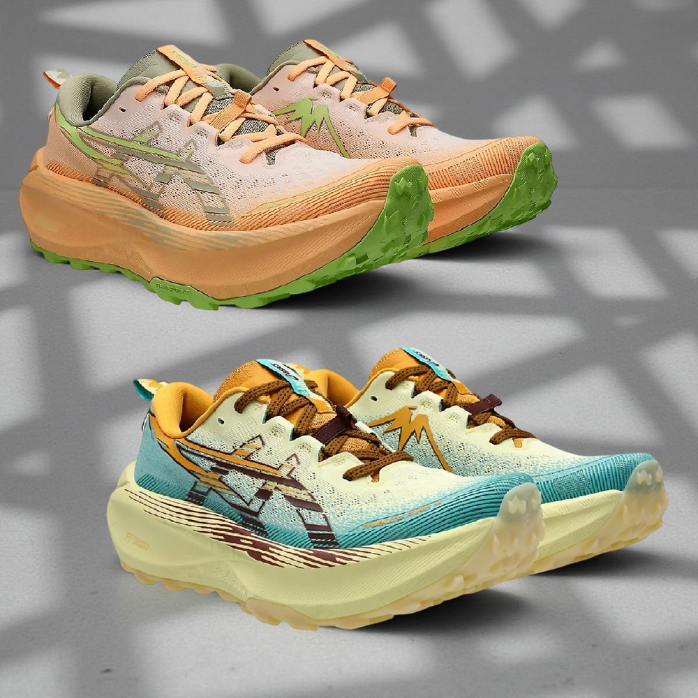 아식스 트라부코 맥스 4 남성 러닝화 운동화 1011B976 750 옐로우레드 260 2E