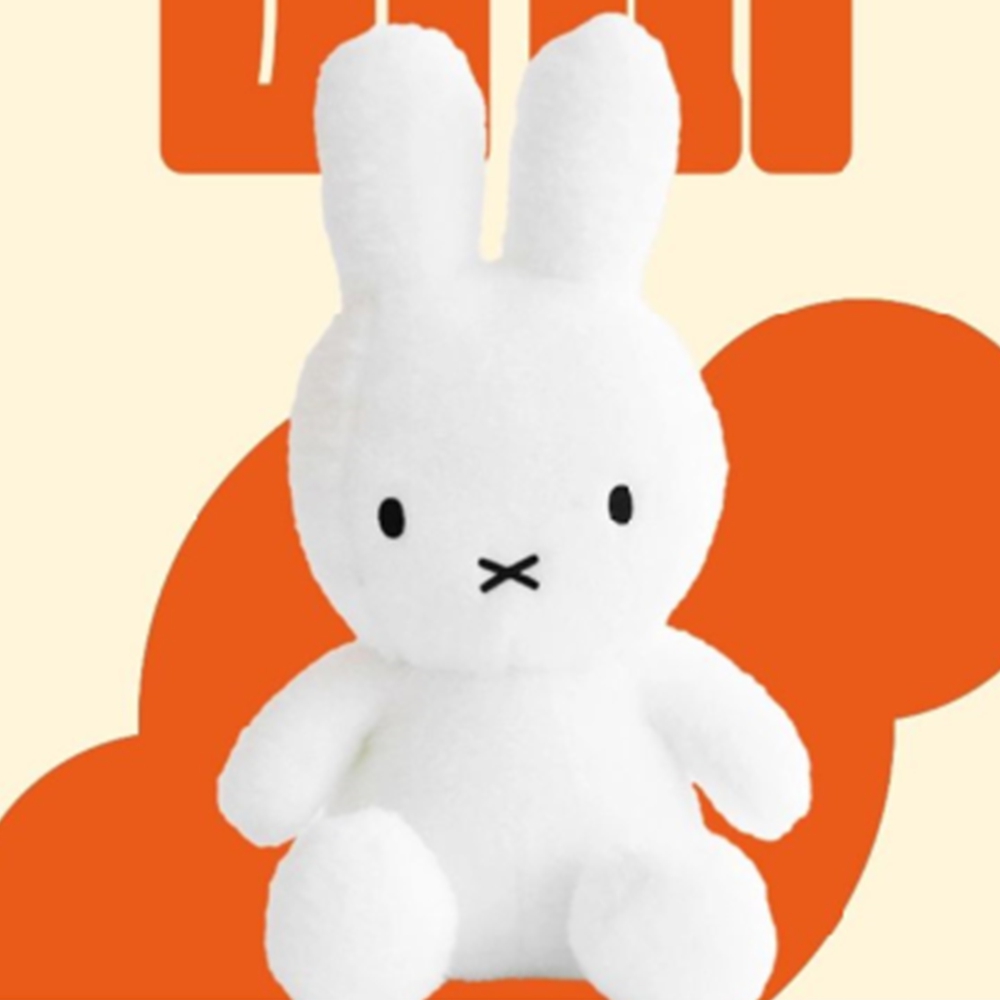 4종 25cm 미피애착인형 토끼캐릭터 화이트 촉감인형 - 상품 이미지