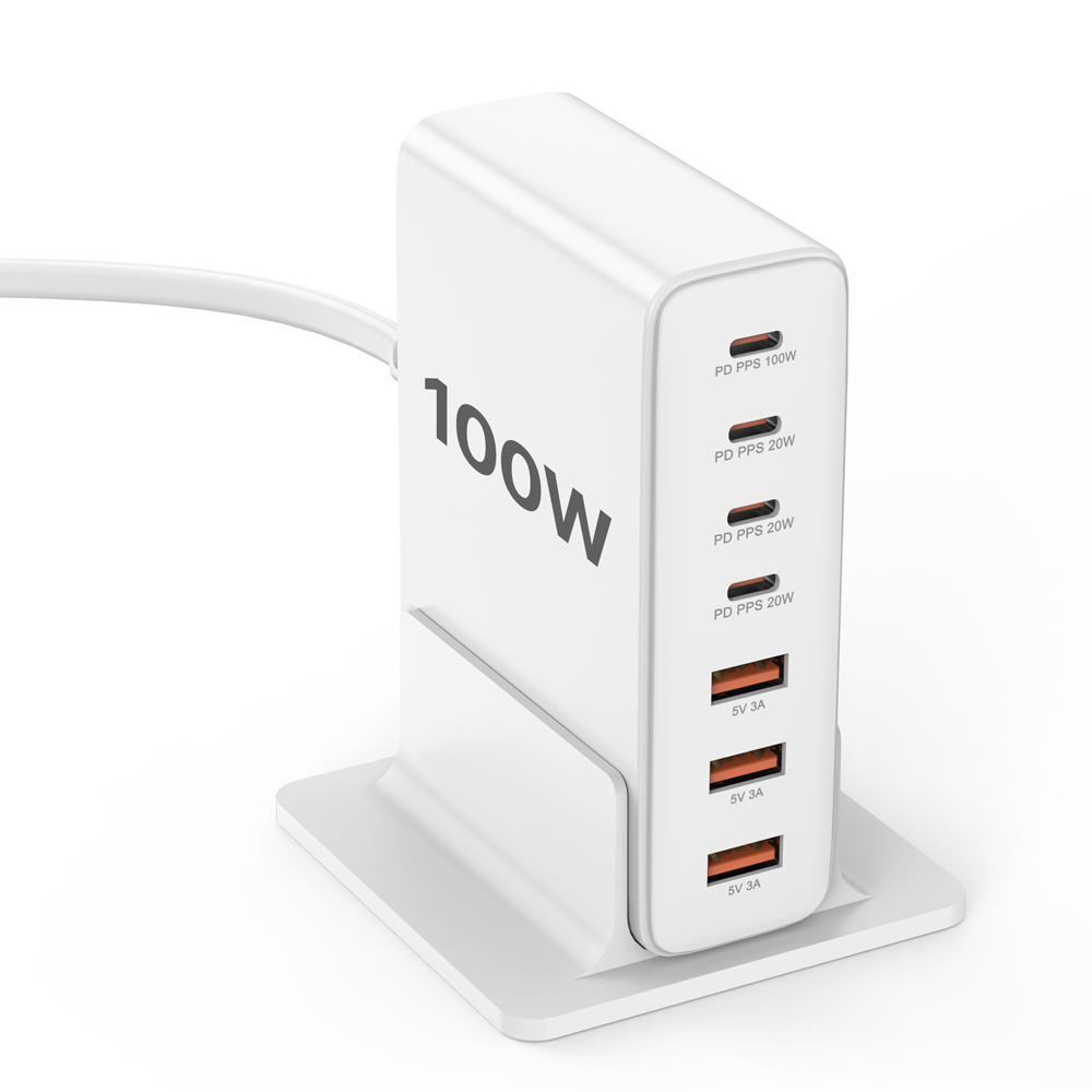 N배송 수피 노트북 100W 7포트 PD PPS C타입 초고속 멀티 충전기 CS71