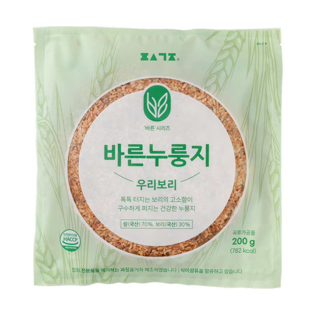 편식공장 저당밥 식단 바른누룽지 우리보리 5개입 (1kg) - 상세 이미지 5