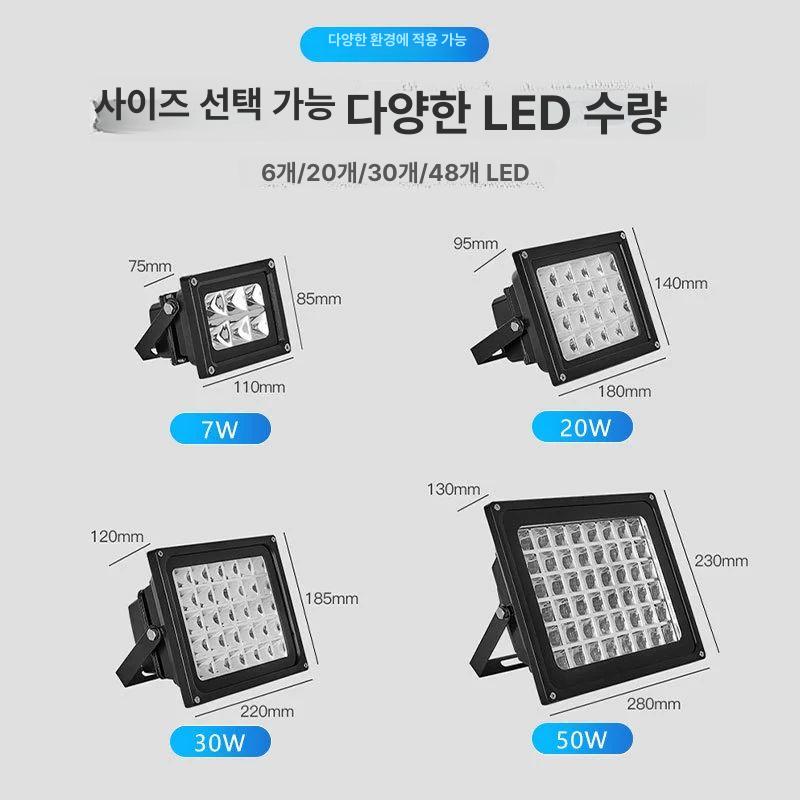 UV경화기 노광기 레진 자외선 고출력 고강도 본딩 고에너지 10W-365nm - 상세 이미지 5