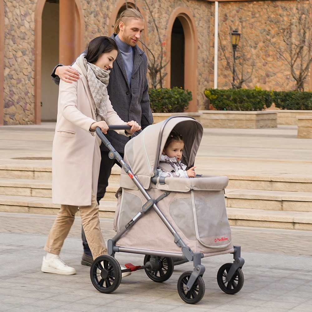 유아 웨건 아기 유모차 신생아 접이식 왜건 Familidoo Q1 [패밀리두]