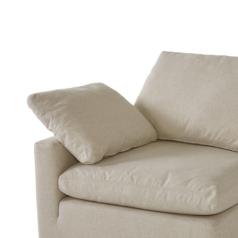 까사미아 캄포 구스30 슬림 모듈 소파 아이보리