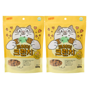 3651 크리미크런치 고양이 간식 이빨과자 겉바속촉 스낵 닭고기, 300... 솔직 후기 | 실제 사용자 리뷰 총정리 - 상품 이미지 1