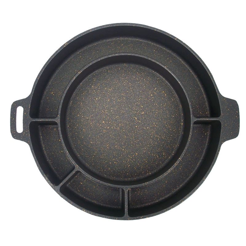 치즈닭갈비냄비 분리형 냄비 등갈비 불판 식당용 34.5CM 직화 치즈 냄비 - 상세 이미지 4