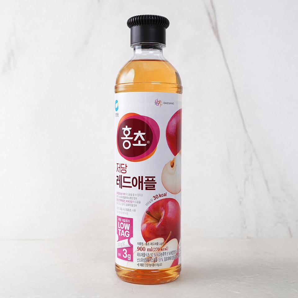 메가마트 대상 청정원 홍초 레드애플 저당기능성 900ml - 상품 이미지