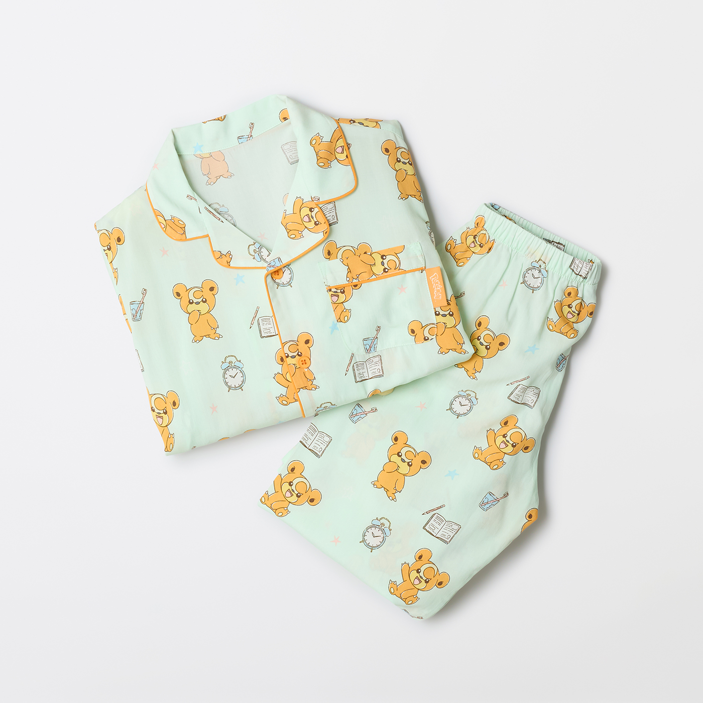 [당일출고][포켓몬] 스파오키즈 긴팔 파자마 잠옷 SPPPF49KU2