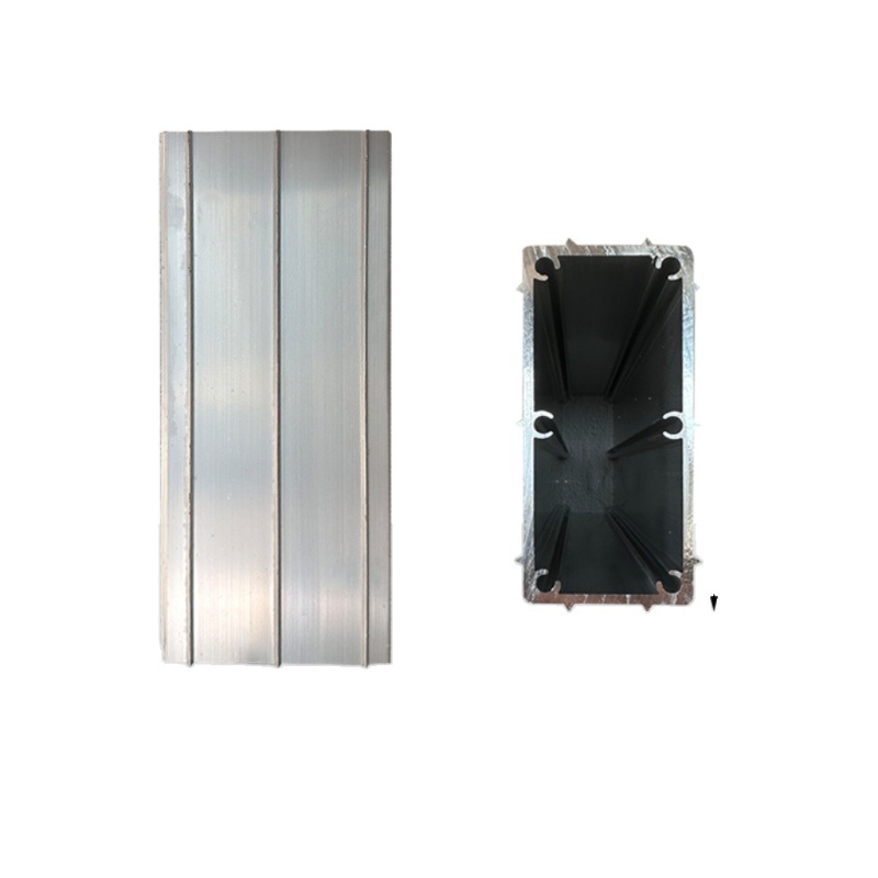 알루미늄 사각 파이프 150x150mm 구조 보강용 건축 자재 선룸 창호 연결 보조 부속 100x44 슬리브 - 상세 이미지 4