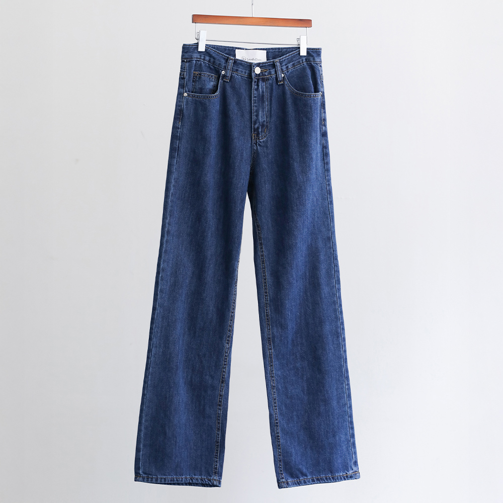 팔레스 사계절 난스판 스트레이트 일자핏 시즌리스 데님 팬츠 - 상세 이미지 4