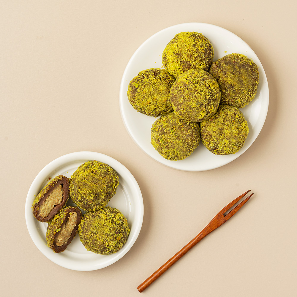 메고지고 두바이 쫀득 초콜릿 찹쌀떡 40g 8봉 모찌 선물 피스타치오 카다이프 개별포장