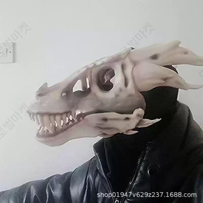 공룡뼈모자 공룡옷 코스프레 생일 할로윈 소품 코스튬 - 상세 이미지 5