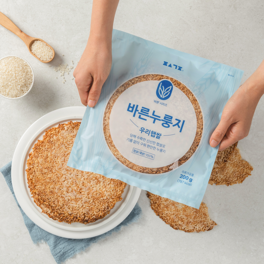 편식공장 저당밥 식단 바른누룽지 우리햅쌀 5개입 (1kg)