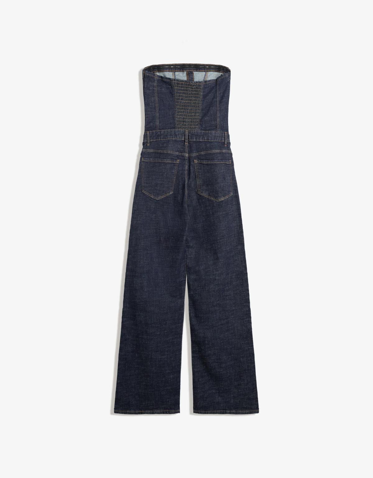 버쉬카 트렌디 데님 와이드 점프수트 8501/180 NAVY - 상세 이미지 3