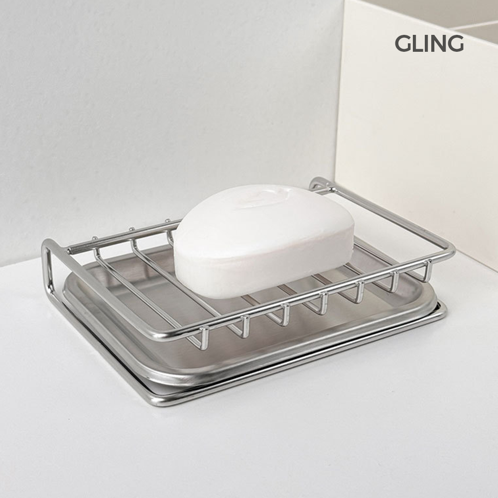 스테인리스 304 비누받침대 물빠짐 비누거치대 홀더 트레이 욕실