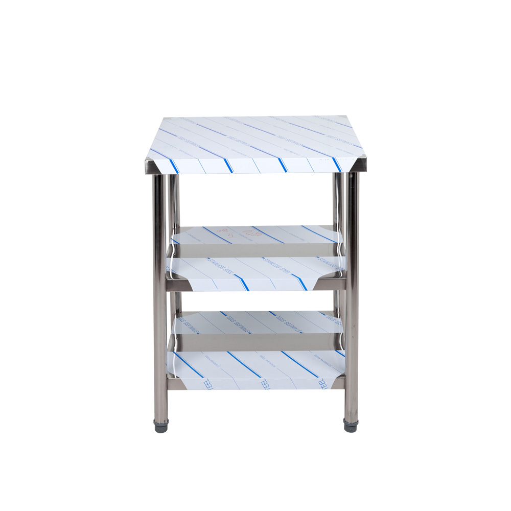 업소용 스텐 2단 작업대 카페 주방 조리대 스테인리스 선반 스텐 무빽 600