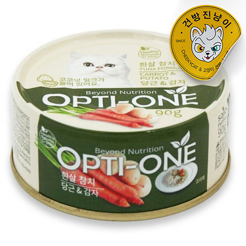 사조 옵티원 흰살참치 캔 당근+감자, 90g, 1개 - 메인 이미지