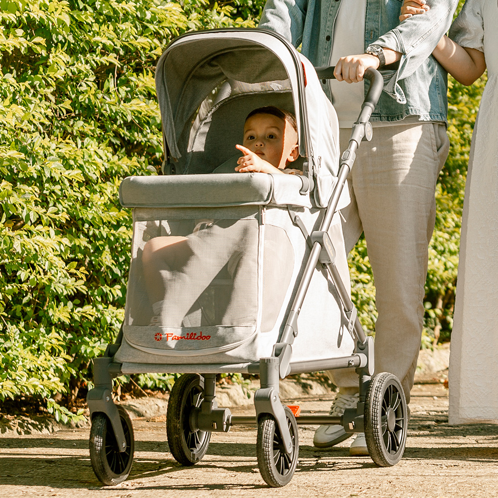 유아 웨건 아기 유모차 신생아 접이식 왜건 Familidoo Q1 [패밀리두]
