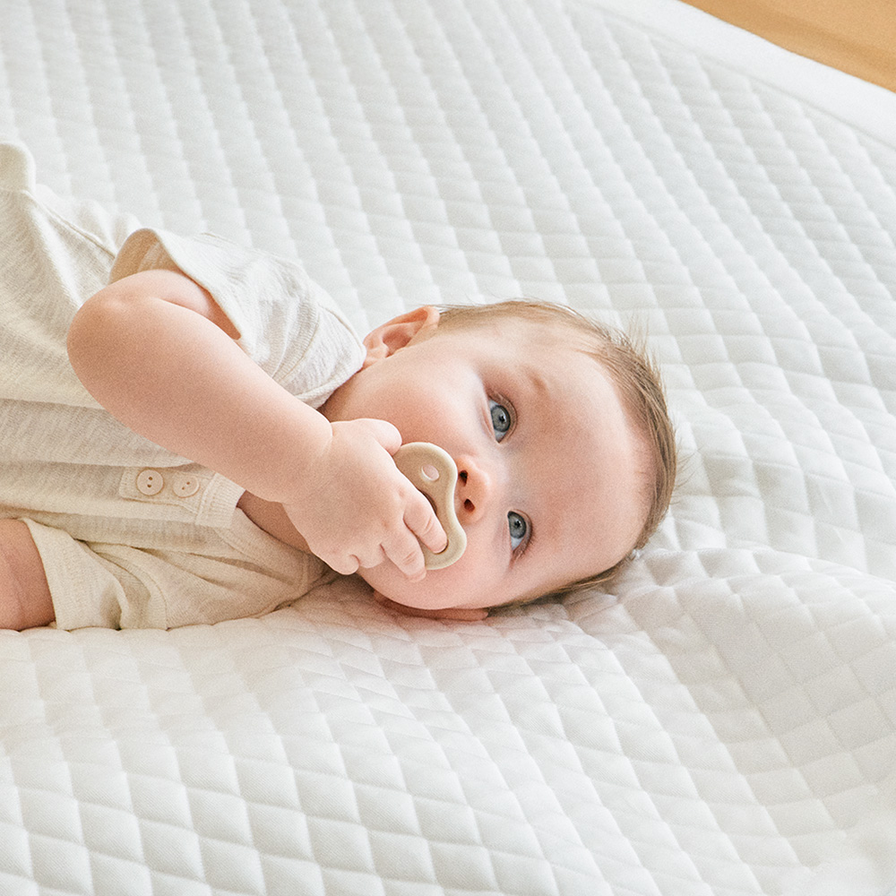 말랑하니 아기 냉감 방수패드 신생아 쿨매트 태열 라지