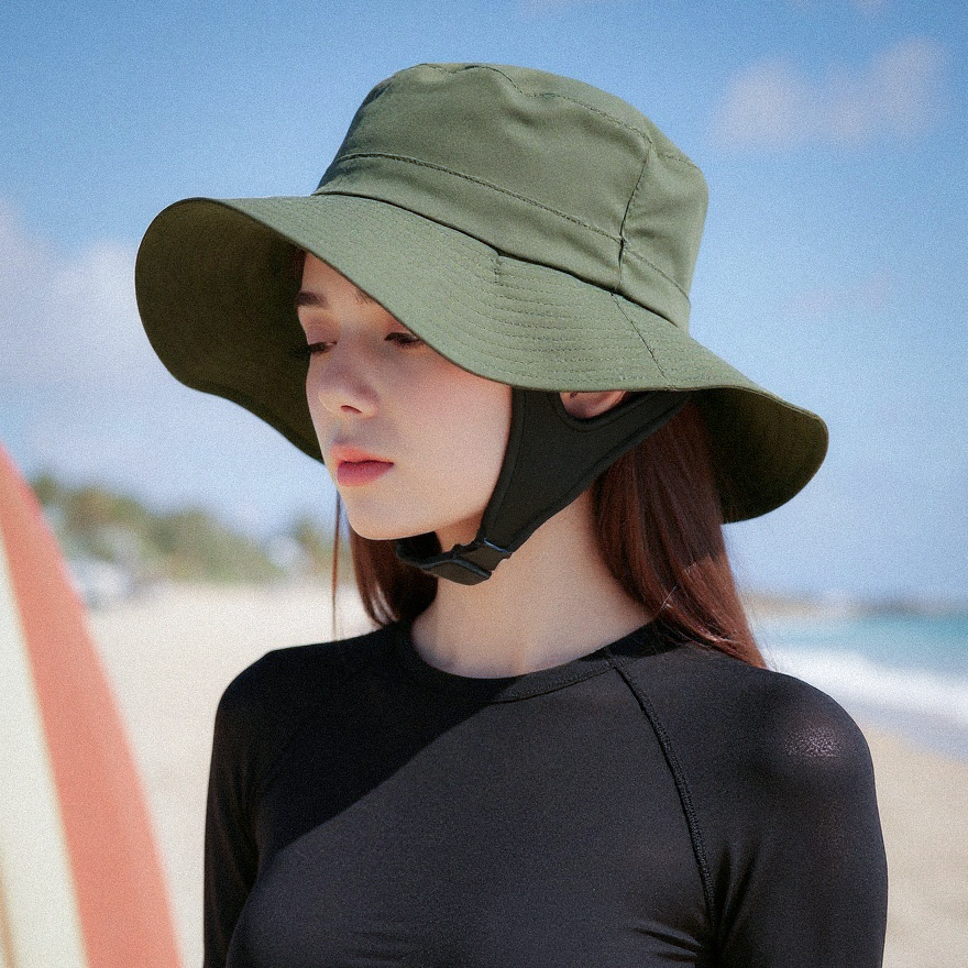 서핑모자 여성 여름 버킷햇 물놀이 서프햇 남자 캠핑모자