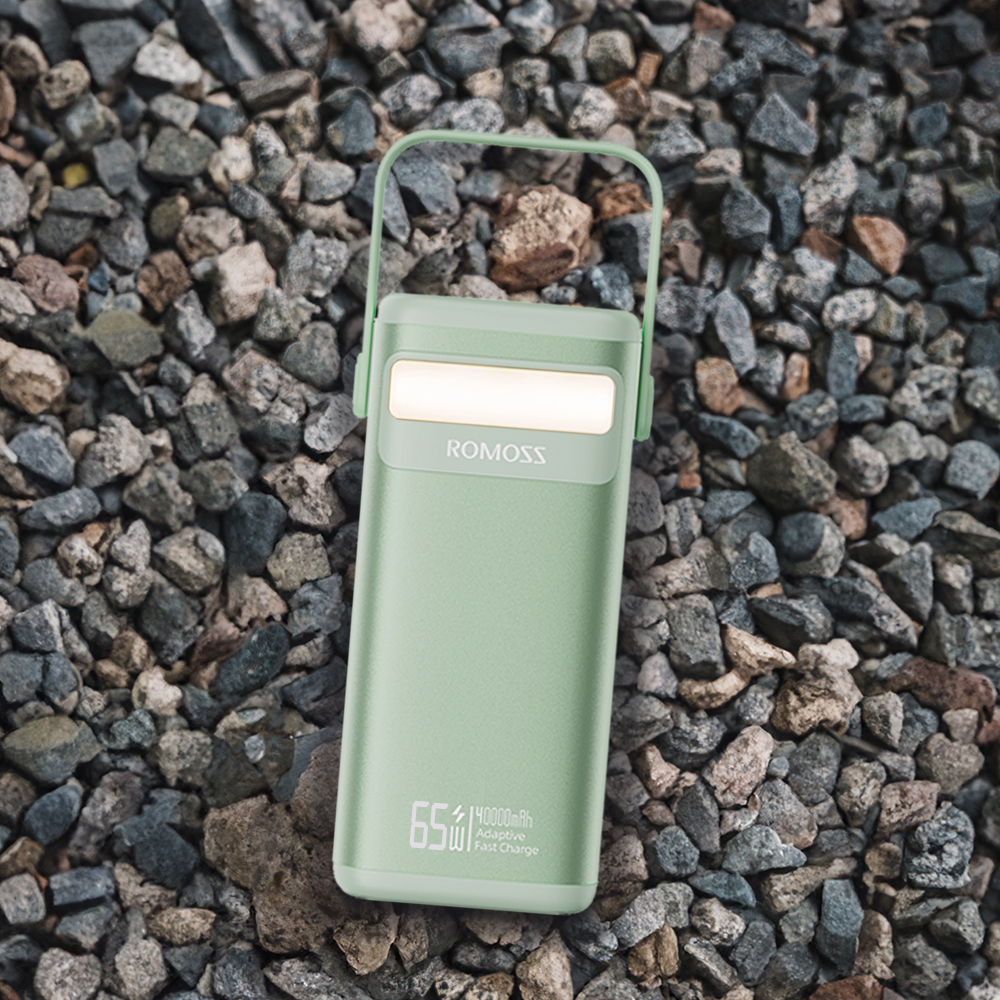 로모스 PMT40 초고속충전 대용량 보조배터리 65W 40000mAh, 그린