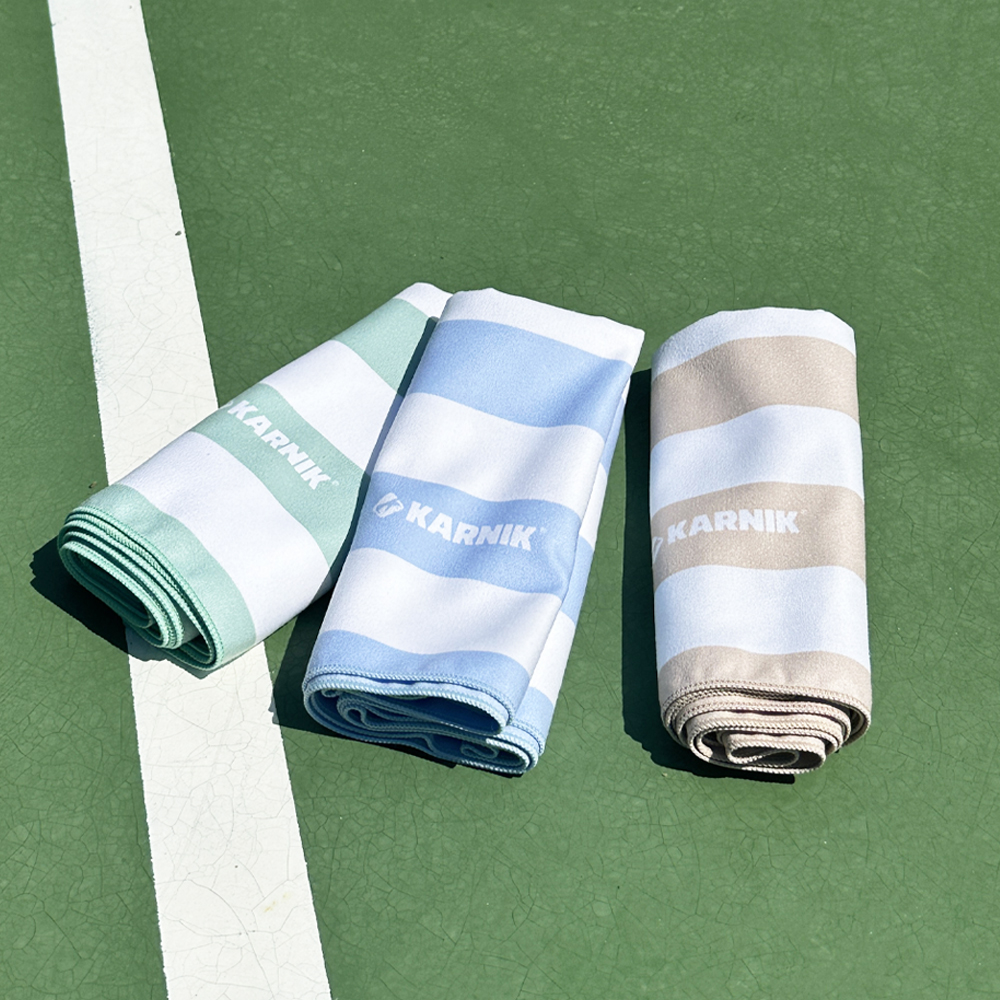 스트라이프 건식 스포츠 타올 1+1 극세사 수영 수건 운동 골프 대형 타월 수영장 땀흡수