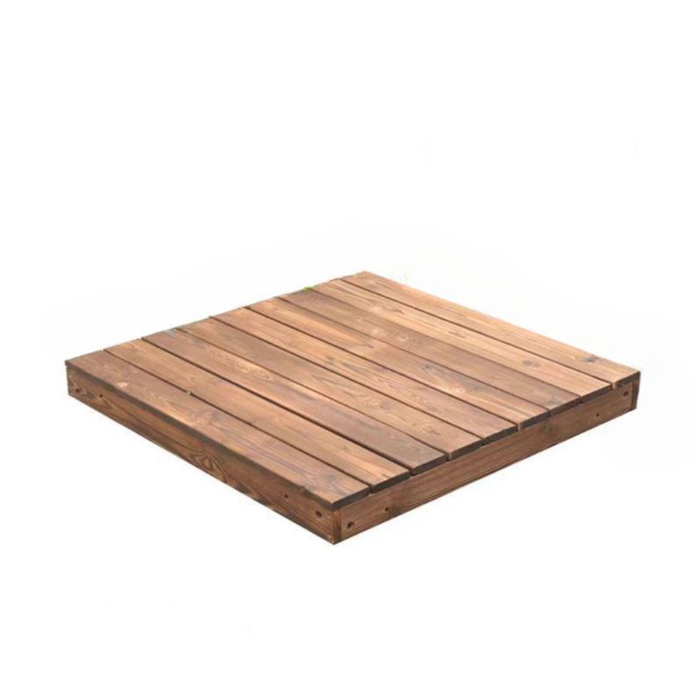 야외용 평상 마루 원목 테이블 부식방지 베란다 테라스 펜션 방부목 정자 90x30x18cm - 상세 이미지 3
