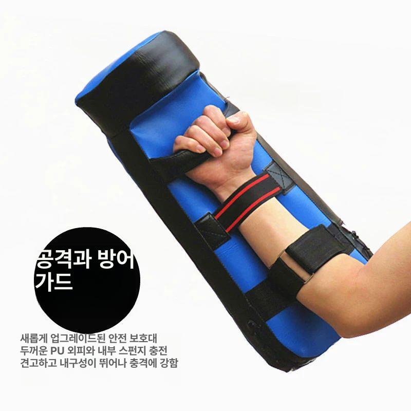 권투 미트 표적 훈련 타겟 스파링 체육관 복싱 연습 업그레이드더블플라잉타겟블랙블루단일 - 상세 이미지 2