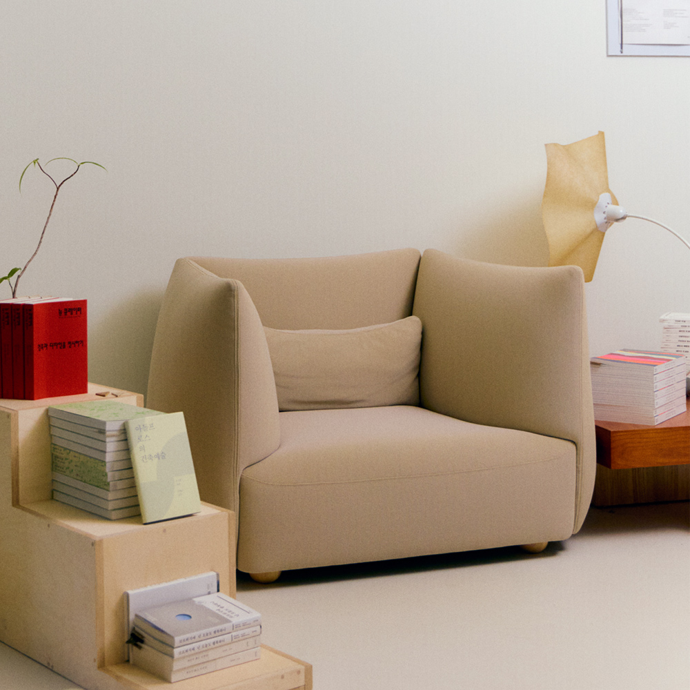 알로소 케렌시아 1인소파 패브릭소파 (노르딕패브릭)