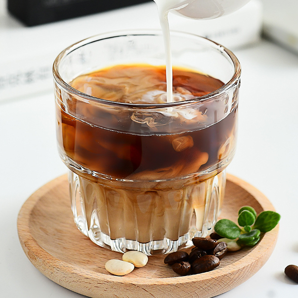 델리 클래식 유리컵 260ml, 1개, 레이어 스텍 언더락잔 - 상세 이미지 5