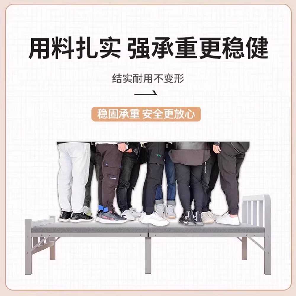 고시원 침대 싱글베드 좁은 오피스텔 자취방 기숙사 화이트 70CM - 상세 이미지 3