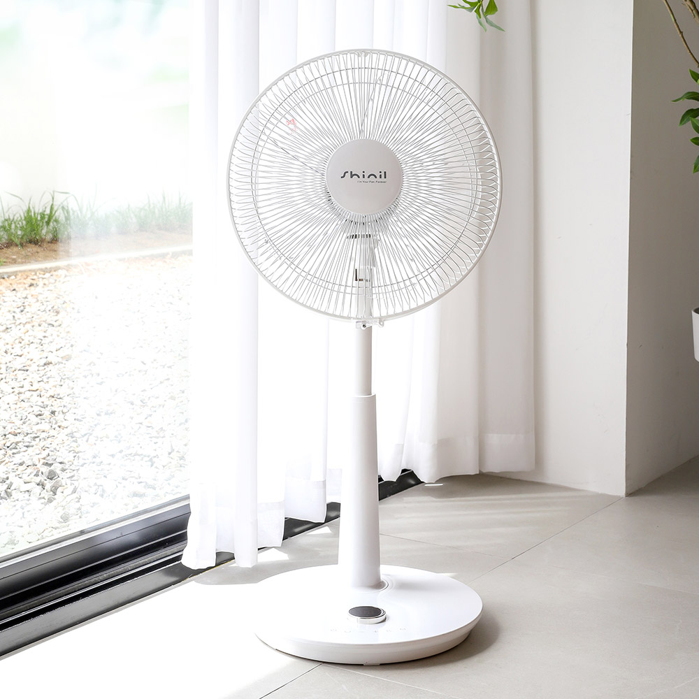 신일 스탠드선풍기 35cm(14인치) 저소음 키큰 가정용 거실 선풍기 SIF-HM14BLY