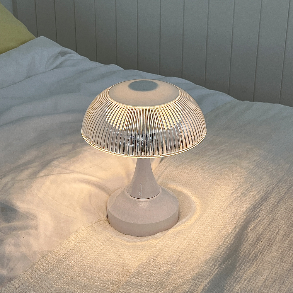 아크릴릭 버섯 인테리어 무드등 LED 무선 침대 침실 수면등 - 상세 이미지 2